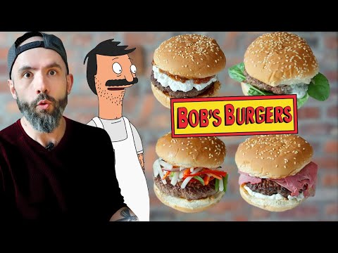 Ranking the Top 20 Burgers from Bob's Burgers | Best with Babish