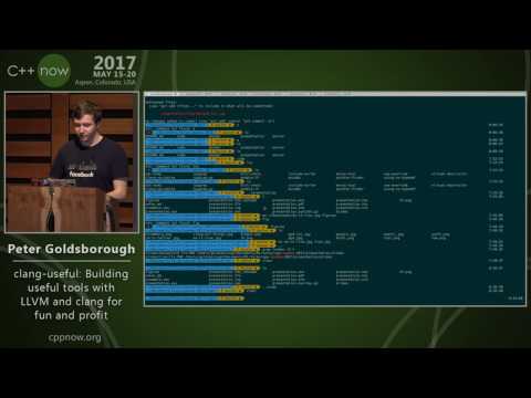 P. Goldsborough “clang-useful: Building useful tools with LLVM and clang for fun and profit"