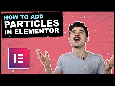 Create Interactive Background in Elementor (Particles JS in Wordpress)