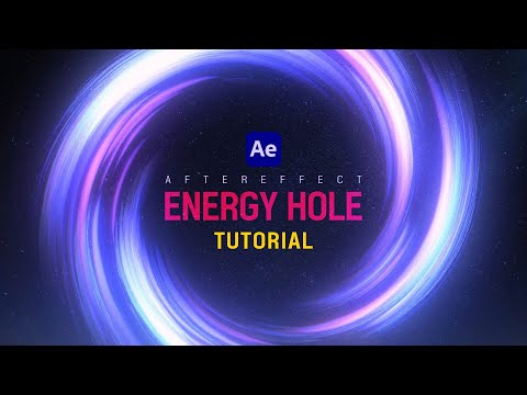 After Effects Circle Energy Hole Effect Tutorial l 에너지 서클 이펙트
