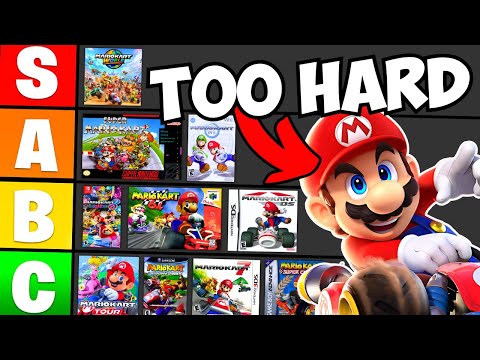 Ranking the Difficulty of Every Mario Kart Game