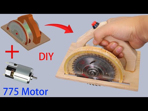 775 motor to create a handheld cutting machine-----（Free template）