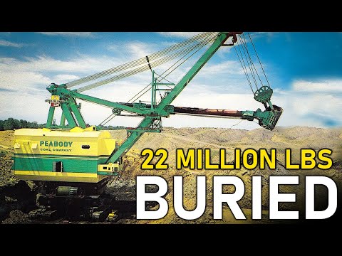 They Actually Buried A GIANT Mining Shovel