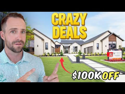 We FOUND $100K+ Price Reductions On New Houston Texas Homes!
