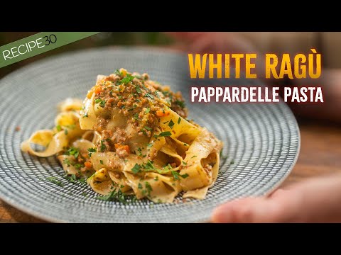 White Ragù Pappardelle - Ragù Bianco
