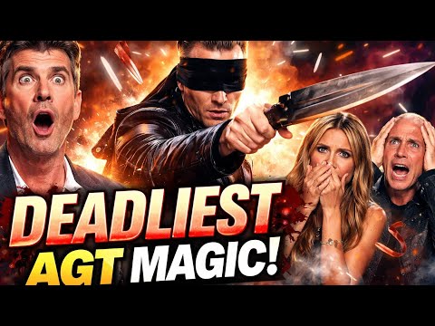 “Judges Were TERRIFIED! Aaron Crow’s DEADLIEST Magic Moments on AGT 2018 😱🔪 (All Performances)”