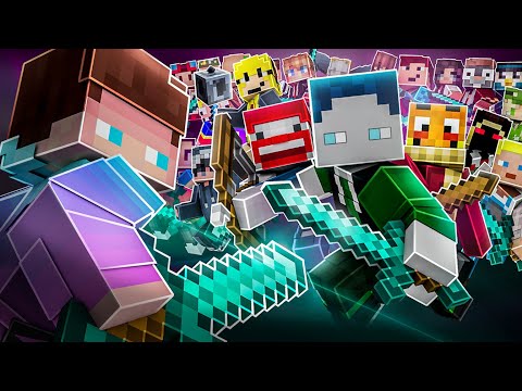 ICH DUELLIERE 100 YOUTUBER IN MINECRAFT