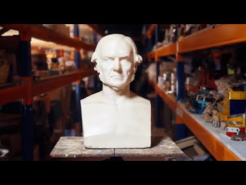 1860s Marble Bust - Salvage Hunters 1715