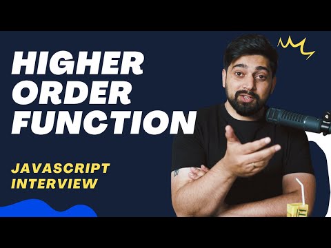 Higher Order Function | javascript interview series