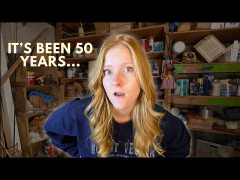 Cleaning a Basement Full of Leftover Vintage Items | The Treasure House