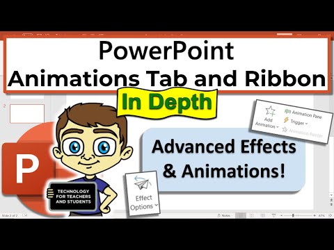 The PowerPoint Animations Tab and Ribbon In Depth