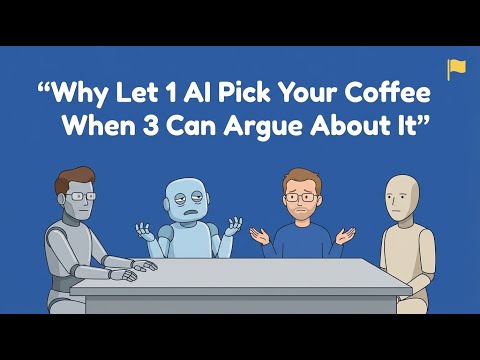Why Let 1 AI Pick Your Coffee When 3 Can Argue About It
