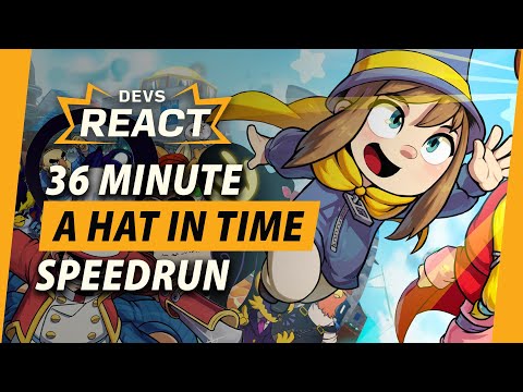 A Hat in Time Developers React to 36 Minute Speedrun