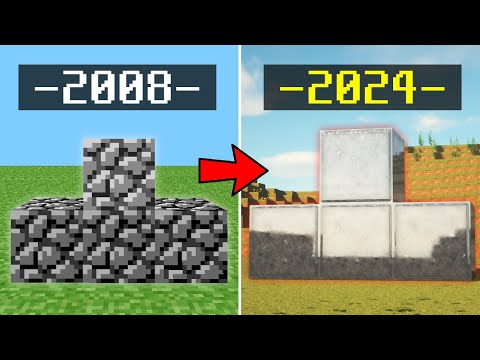 과거의 마인크래프트부터 2025년 마인크래프트 까지 탐방하기