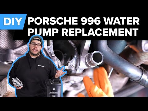 Porsche 996 & 997 Water Pump & Thermostat Replacement DIY (1999-2005 Carerra, Targa, & Boxster)