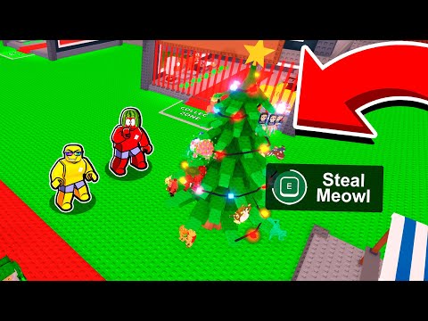 Stealing OG Brainrots from the Christmas Tree in Steal a Brainrot
