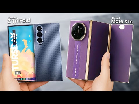 Samsung Z Tri Fold VS Huawei Mate XT 2025 – The Real Winner