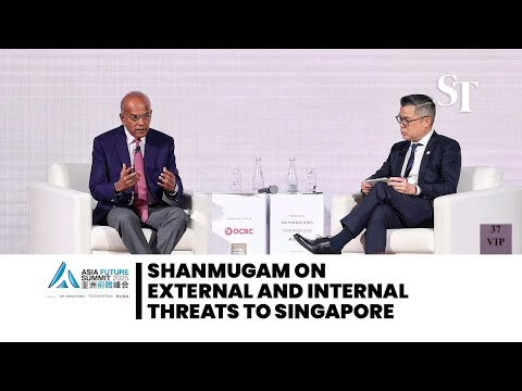 [FULL] Shanmugam on Singapore's 'antidotes' to external threats | Asia Future Summit 2025