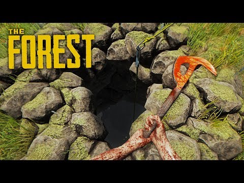 EXPLORING THE CAVES!! (The Forest)