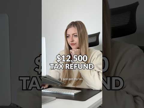 How I’m investing my tax refund 🤑 #shorts