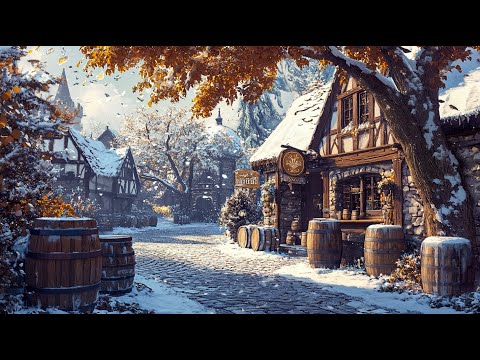 Winter in the Medieval Forest – Relaxing Celtic Medieval Music for Relaxation and Deep Sleep