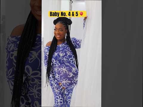 Baby No. 4 & 5 - Twin Pregnancy Reveal 🎈 #sisiyemmie