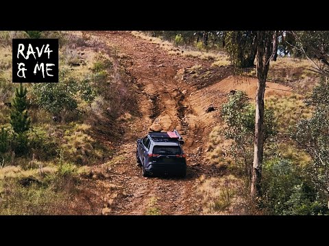 STORM hits while Off-Roading in My RAV4 Hybrid #ASMR