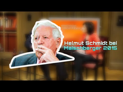 Helmut Schmidt bei Maischberger 2015