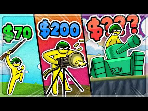 I Evolved An Army Into OVERPOWERED Levels