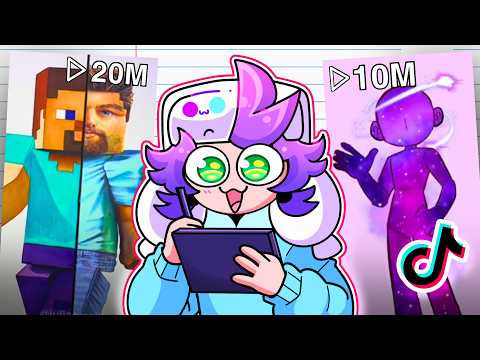 TRYING VIRAL TIKTOK ART CHALLENGES...🤯