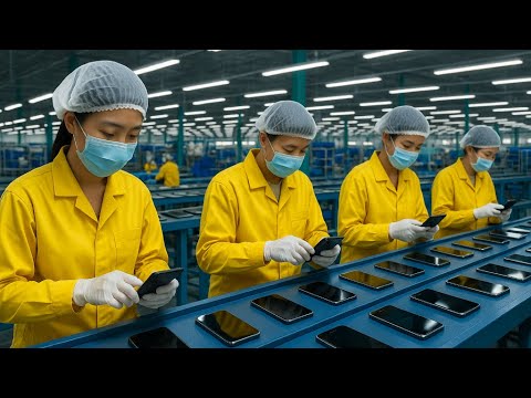 Inside the Factory Where Cellphones Are Made (The SECRET FULL process)