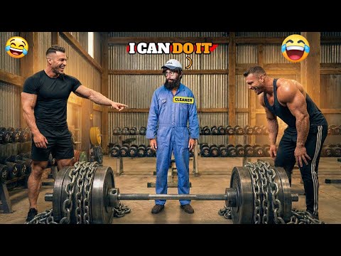 When Cleaner MOCKED His Ego – Entire Gym Laughs 😂 | Anatoly GYM PRANK