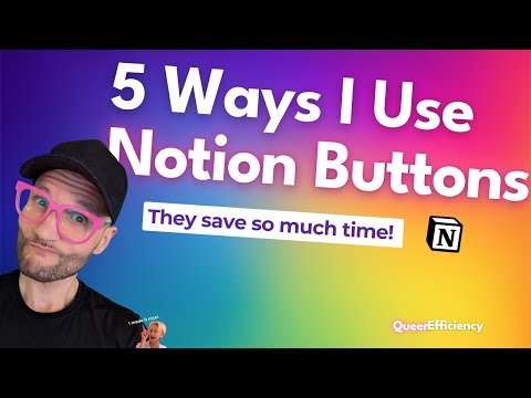 Notion Buttons: 5 Ways I Actually Use Them (With Examples!)
