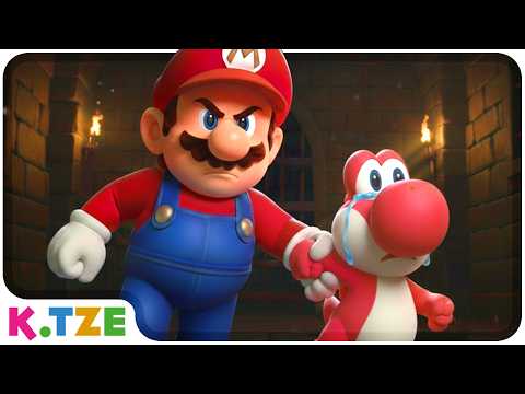 Save Baby Yoshi from Bowserโs Castle BUT it WON'T Leave? ๐ณ๐ฐ Super Mario Odyssey Story