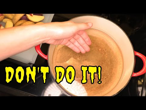 Deep Frying at Home is a BAD IDEA