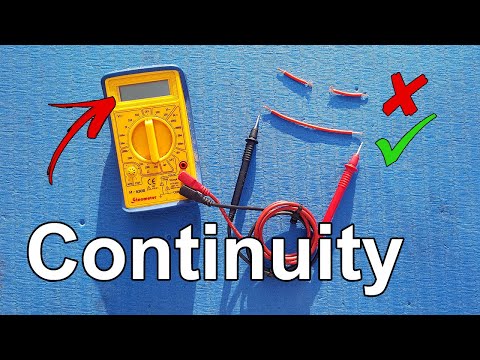 How to Test for Continuity in an Electrical Circuit Using a Multimeter | Tech Tip 31