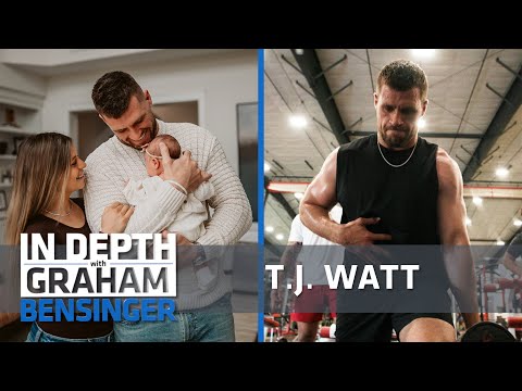 T.J. Watt’s offseason: Diet, dumbbells and diapers