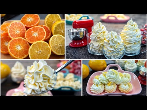 The 3 BEST Citrus Creams PERFECT for Decorating and Filling Cakes