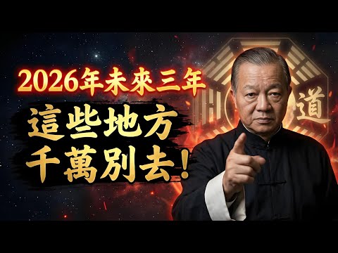 2026年未來三年，這些地方千萬別去！違背天機，神仙難救！#曾仕強 #易经 #人生智慧 #人生感悟
