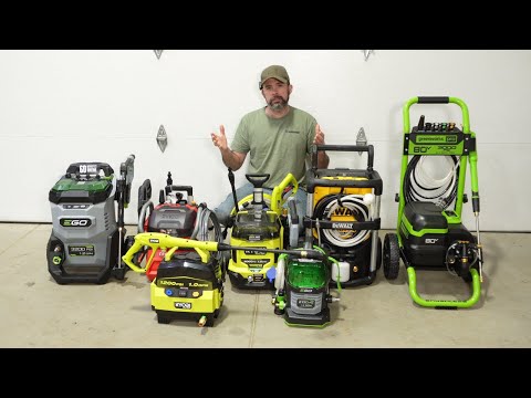 The Best Cordless Pressure Washer? Ego, Ryobi, Dewalt and More!