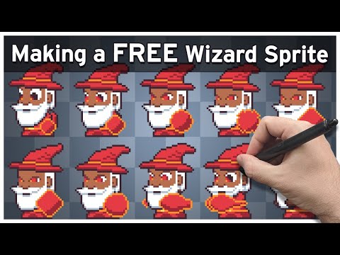 Designing and Animating a Cute Wizard Character - Free Download