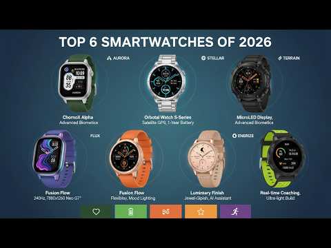 Top 6 Smartwatches of 2026 — Which One Is Actually Worth It?
