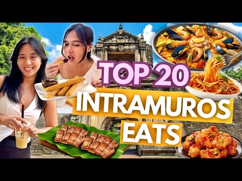 2025 Intramuros Food Guide: 20 Must-Try Eats & Drinks (w/ Prices) • Old Manila Food Trip Budget Vlog