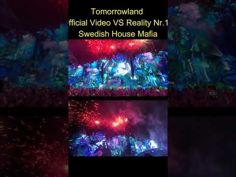 Tomorrowland Mainstage Official Video VS Reality Nr. 11