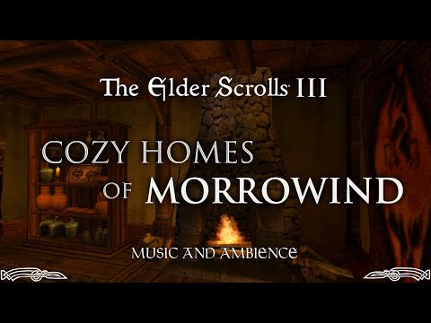 Cozy Homes of Morrowind | Quiet & Peaceful Morrowind Music & Ambience | 3 Hours