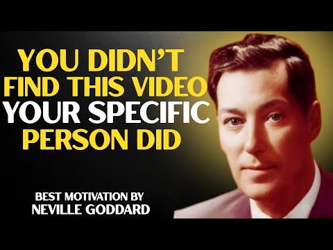 "If" This Rampage Finds You, Your Specific Person is Coming! | NEVILLE GODDARD MOTIVATIONAL SPEECH