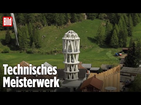Schweiz: Dieser Turm kommt aus dem Drucker