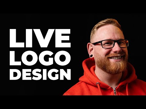 LIVE Logo Design in Illustrator: Real-Time Full Workflow
