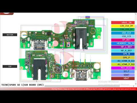 TECNO SPARK GO 1 Charging data Mic Ringgar Problem USB OR Board Ways Hardware Solution #borneoschema