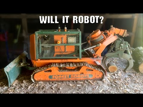 Prototype Logging Robot Abandoned for 10 Years - Will It Run?